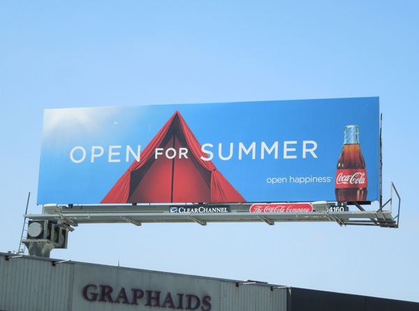 Coke Billboard Advertisement Atlanta
